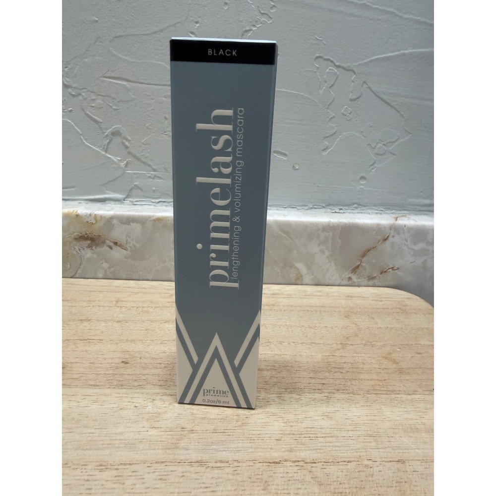 Prime Prometics‎ PrimeLash Lengthening Volumizing Mascara Black 0.2oz 6ml New